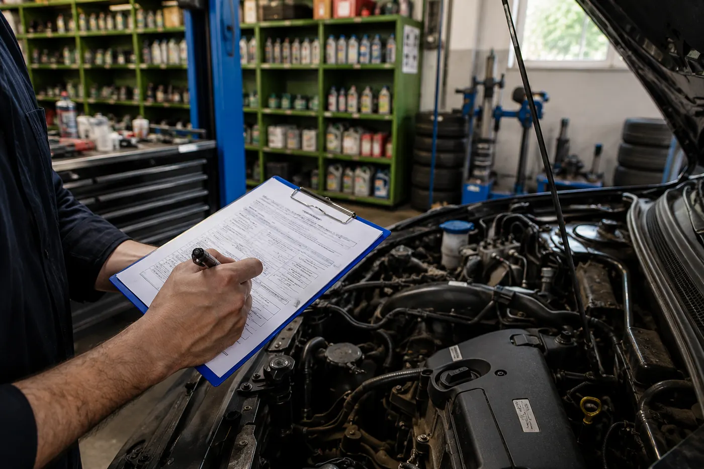 Werkstatt und Service bei Garage Kalt