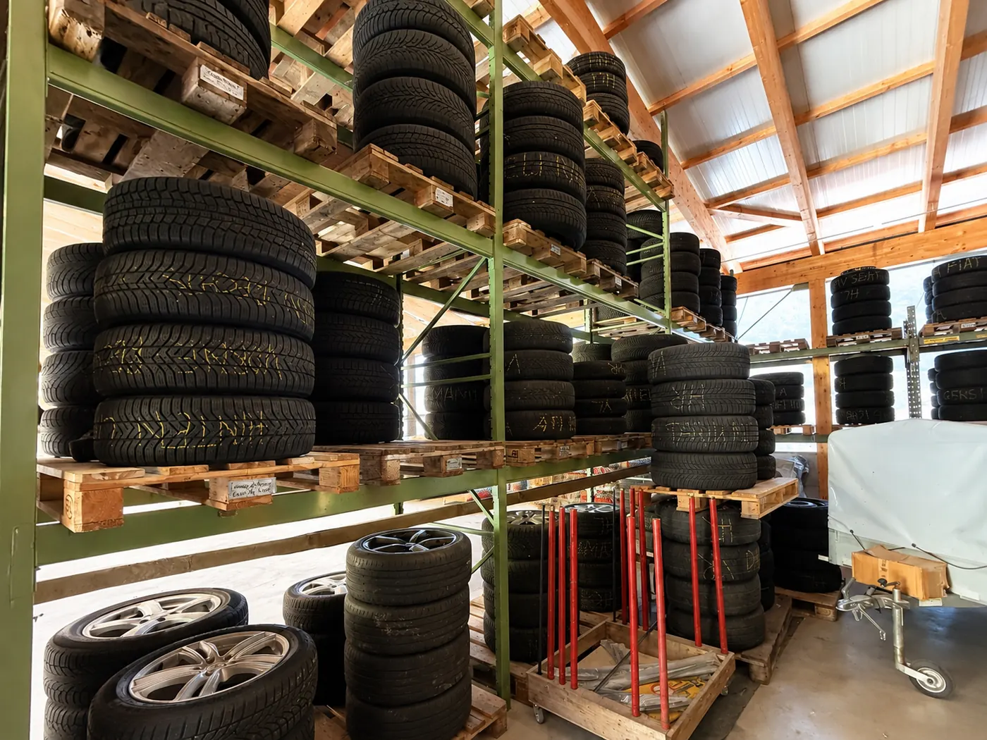 Rad- und Reifenservice bei Garage Kalt in Tecknau